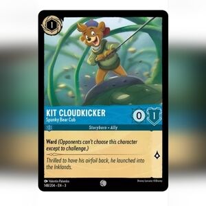 Kit Cloudkicker 🔥 Talespin 🔥 Disney Lorcana Trading Card TCG 💎 FOIL